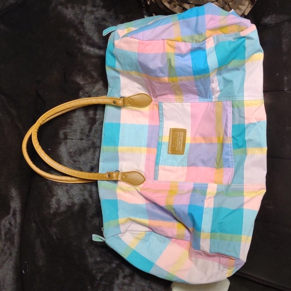 club Pacific Bags Club Pacific Large Pastel Duffle Bag Poshmark